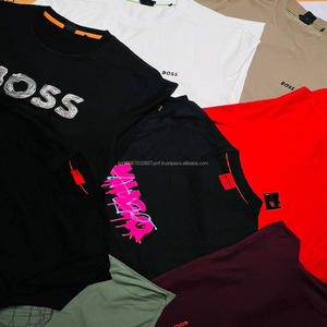 Lote de Ropa de Todas las Temporadas, Excedentes de Existencias, Camisetas de Manga Corta de Algodón para Hombre de Marca Popular, Modelo 01, Hecho en Bangladesh, Surtido - Product Image 3