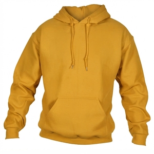 เสื้อฮู้ดผู้ชายสีเขียวมะกอก ทรงปกติ ผ้าฝ้ายฟลีซ 100% กันน้ำ เป็นมิตรกับสิ่งแวดล้อม สวมใส่สบาย มีกระเป๋าหน้า - Product Image 5
