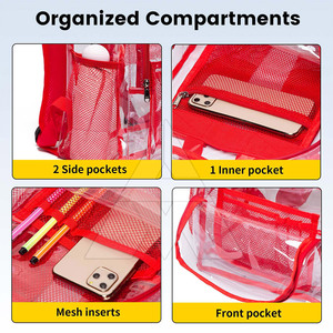 Waterproof <b>Cheap</b> Price Pvc <b>Backpacks</b> Latest Design Bulk Pvc <b>Backpacks</b> Wholesale Pvc <b>Backpacks</b> - Product Image 5