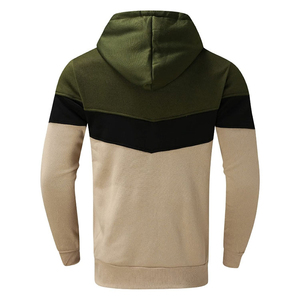 High Durability Men's Outdoor Sports Use Pullover Tracksuits Best Price Newest Edition 3 Tone Color Men's Hooded Tracksuit - Product Image 5