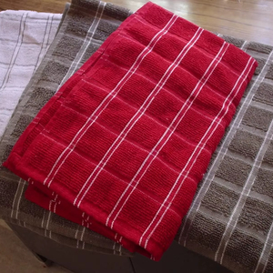 Serviette de cuisine jetable Oaptimo en coton tissé, carrée, 45x62cm, écologique, séchage rapide, compressée, hypoallergénique, couleur unie - Product Image 1