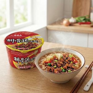 WEI WEI A ซุปบะหมี่รสไก่ปรุงสำเร็จ (แบบถ้วย) ทำจากข้าวสาลี - Product Image 1