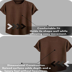 T-shirt personnalisé pour homme en coton 100% 230 GSM, coupe oversize, logo imprimé, grandes tailles, coupe ample, épaules tombantes - Product Image 3