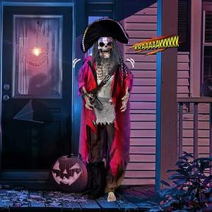 6.3ft Pirate Halloween Debout Décoration Vacances Fournitures pour Décorations Festives - Product Image 4
