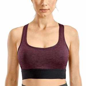 Best Design Women's Breathable Seamless Nylon Racerback Sport Bra for Yoga Running <b>Plus</b> <b>Size</b> Medium Support Fitness Casual Wear - Product Image 1