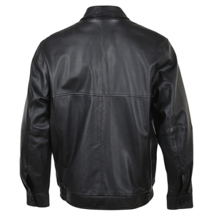 New Arrival <b>Men's</b> Cowhide Leather Biker <b>Jackets</b> High Quality Material Real Leather <b>Long</b> Length Casual Design for Winter - Product Image 1