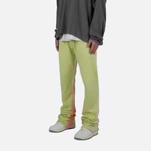 Pantalon de jogging évasé décontracté pour homme, de haute qualité, coupe oversize, effet usé, style empilé, style urbain, service OEM 2026 - Product Image 3