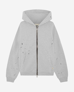 Sweat-shirts et sweats à capuche d'hiver noirs personnalisés effet délavé pour hommes, 100 % coton molletonné avec impression numérique, coupe classique - Product Image 1