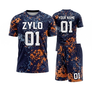 ชุดยูนิฟอร์มฟุตบอลแบบพรีเมียม 7 คนต่อทีม เสื้อเจอร์ซีย์ผ้าโพลีเอสเตอร์ยืดหยุ่น ระบายอากาศได้ดี แห้งเร็ว แบบสั่งทำพิเศษ - Product Image 4