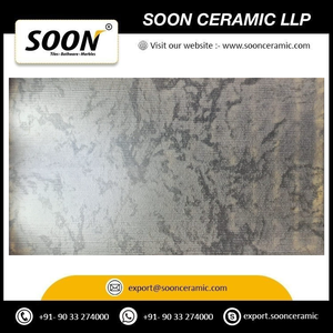 SOON CERAMIC LLP Marbre DOVER WHITE CHISEL Calcite Grande dalle polie Design moderne écologique Modèle 3D pour mur de salon - Product Image 2