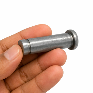 Remache Sólido de Cabeza Plana de Acero Inoxidable 304, Fijador Cilíndrico Galvanizado en Zinc para Montaje de Metal - Product Image 3
