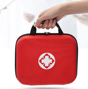 Custom Compact emergency medical storage pouch with waterproof leather material for travel medicine <b>tools</b> and first aid for sale - Product Image 3