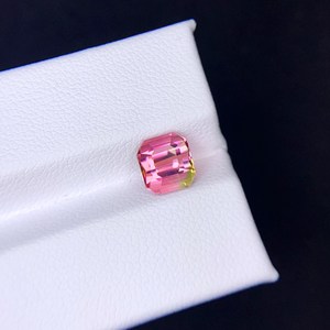 Anillo de turmalina rosa, piedra de turmalina natural, gema suelta para la fabricación de joyas, gema de cristal facetada - Product Image 6