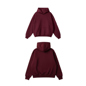 Sweat-shirt à capuche pour femme avec logo personnalisé, décontracté, uni, rose, pour le streetwear - Product Image 3