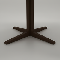 Table basse ronde moderne en bois d'hévéa, mobilier de salon, vente en gros, directement de l'usine, OEM ODM personnalisé