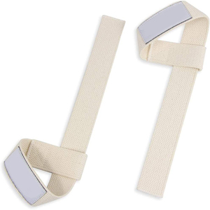 Sangles d'entraînement de haute qualité en coton, néoprène et polyester, antidérapantes, réglables, légères, confortables et résistantes - Product Image 5