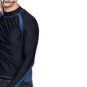 UPF50+ Long Sleeve Rashguard Men Swim Surf Shirt Lightweight Quick Dry Beach Shirt - Product Image 4