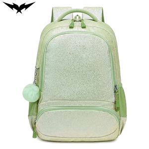 Sac à dos scintillant grande capacité pour filles, idéal pour le club de cheerleading, sac de cheerleading scintillant, sac à dos brillant de haute qualité avec fermeture éclair - Product Image 1