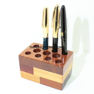 Eco-Friendly Office Table Top Clear Glass Pen Holder Modern Style Desktop <b>Storage</b> for Pens Holder Custom Size And Sale - Product Image 6