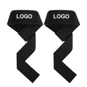 Sangle de levage Fitness Figure 8 en néoprène, bande de maintien élastique pour le sport, réglable, légère, antidérapante, personnalisable pour la musculation - Product Image 1