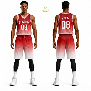 Uniformes de Baloncesto Sublimados con Patrón de Bandera Estilo Maryland, Tela que Absorbe la Humedad, Ropa Deportiva para Equipos, Ropa para Torneos - Product Image 4