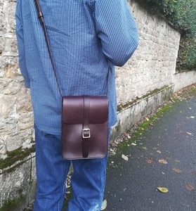 Leather Handbags Ladies Large Tote Female Square Shoulder New Fashion <b>Crossbody</b> <b>Bags</b> LCS-0071 - Product Image 3