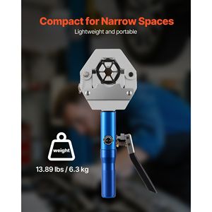 Kit Crimpatore Tubi AC Hydra-Krimp con 7 Matrici, Attrezzo Manuale Idraulico per Crimpatura Tubi A/C - Product Image 5