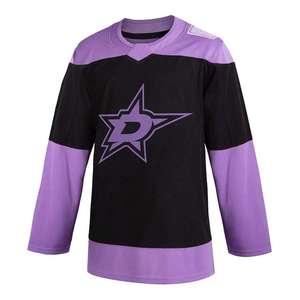 Maillot de hockey sur glace personnalisé en sublimation, imperméable, respirant, anti-humidité, 100% polyester 160g, antibactérien, printemps, pour hommes - Product Image 5