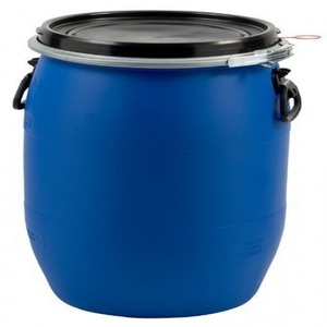 Bidón de Plástico Azul de 200 Litros, HDPE, Abierto, Grado Alimenticio, Reciclable, para Envasado de Agua, Alimentos y Aceite, Capacidad de 55 Galones - Product Image 6