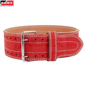 Cinturón de Gimnasio Premium para Hombre, Levantamiento de Pesas, Soporte Lumbar, Cinturón de Fitness Ajustable, Fábrica OEM - Product Image 1