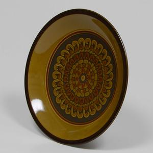 Assiette à dîner en céramique japonaise MIKASA REVIVAL TERRAZZO, 25 cm, style vintage, cadeau d'affaires, compatible micro-ondes et lave-vaisselle - Product Image 1