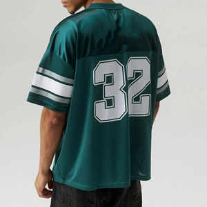 Latest Breathable Mesh Sportswear Jersey for Men Custom Team Name Heat-Transfer Printing Short Adults American <b>Football</b> Jersey - Product Image 4