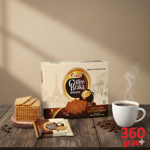 Libra Braka 360g Boxed Halal Vietnamese Coffee Flavored Biscuits Crispy Sweet Cracker FMCG Product Carton Sachet Available - Product Image 2