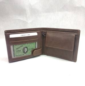 Portefeuilles en cuir véritable pour homme, porte-cartes, porte-monnaie, portefeuilles pour homme, protection RFID, personnalisé, Ledergeldborse, grande taille, style allemand - Product Image 2