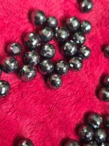 Perles de diamant Moissanite de 10 mm, 48 pièces, perles de diamant de qualité AAA, pour la fabrication de bijoux - Product Image 3