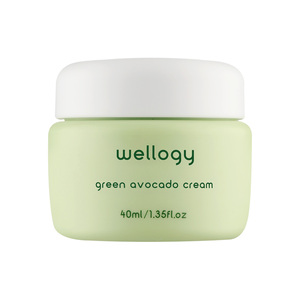 [Mejor Tienda de Marca] Crema Facial Hidratante WELLOGY GREEN AVOCADO CREAM, Calmante, Suavizante, Nutritiva, Corea - Product Image 1