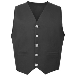 Gilet en tricot noir Argyle de qualité supérieure pour homme, col en V classique, coupe ajustée, style streetwear décontracté, gilet pull, approvisionnement en gros, conception personnalisée OEM - Product Image 6