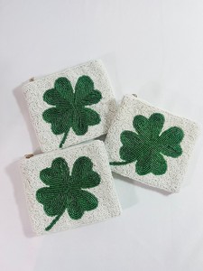 กระเป๋าใส่เหรียญปักลูกปัดทำมือ พรีเมียม TIMELESS CRAFT พร้อมซับในผ้านุ่ม ดีไซน์เก๋สำหรับผู้หญิง สาวๆ ใช้ในงานแต่งงาน - Product Image 2