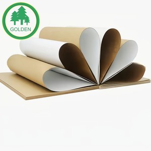 กระดาษคราฟท์เคลือบ CKB เนื้อเยื่อบริสุทธิ์ สีขาวด้านบน สีน้ำตาลด้านหลัง พิมพ์ได้ดี เหมาะสำหรับกล่องบรรจุภัณฑ์อาหาร - Product Image 4
