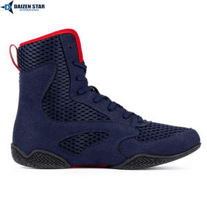 Chaussures à lacets - Antidérapantes, adhérence par tous les temps, légères, respirantes, souples, en cuir suédé - Product Image 5