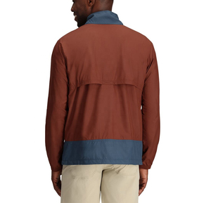 2026 Fashion Plus Size Winter Thin Windbreaker Hooded Collar <b>Jacket</b> <b>Men</b> Street Wear Hip Hop Casual Patchwork Color Front - Product Image 3