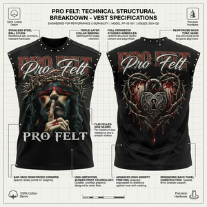 Custom Raw Edge Whole Sale Private Label Breathable Apparel Sleeveless T Shirts 450 GSM Heavy Weight French Terry T Shirts Men's - Product Image 3