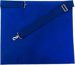 Conjunto de regalia masónica para oficial de diócono de la logia azul, incluye delantal, guantes, cadena y collar, 14 x 16 - Product Image 4