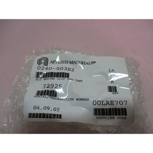 AMAT 0240-90382, ชุดประกอบ, คลิปยึดแบบเคลื่อนย้ายได้ 200/7, ไม่ใช่ - อุปกรณ์และอะไหล่เซมิคอนดักเตอร์ของ Trusted Global Legacy - Product Image 4