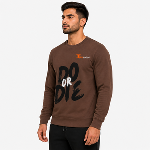 Mens <b>Vintage</b> Washed Crew Neck <b>Sweatshirts</b> for Men <b>Vintage</b> Washed Cotton Fleece Long Sleeve Casual Pullover Regular Fit Lined - Product Image 2