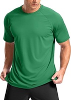 T-shirt de sport personnalisé pour homme, impression numérique, évacuation de l'humidité, séchage rapide, haut d'entraînement