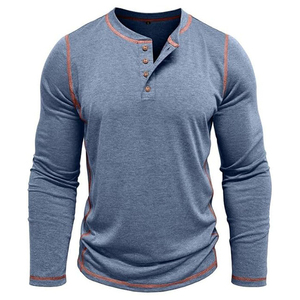 Versatile casual cotton <b>shirt</b> men long sleeve <b>t</b> <b>shirts</b> breathable comfort strong stitching modern style men long sleeve <b>t</b> <b>shirts</b> - Product Image 1