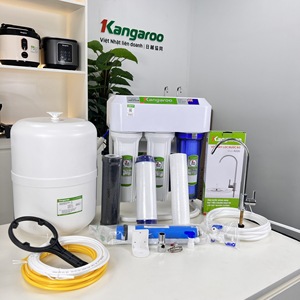 Half Cover 7 Stages Electric RO Water Purifier Undersink Visible Housing Made in Vietnam-High Quality Biggest Factory in Vietnam - Product Image 1