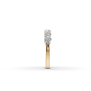 Anillo de Diamantes de Laboratorio de Lujo con Siete Piedras de 1.50 Ct - Product Image 3