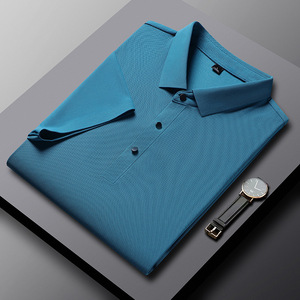 Wholesale Cooling Touch High Quality Blank Polo Shirt Sport Custom Embroidery Polo T Shirts Knit Dry Fit Men Polo Shirts - Product Image 6